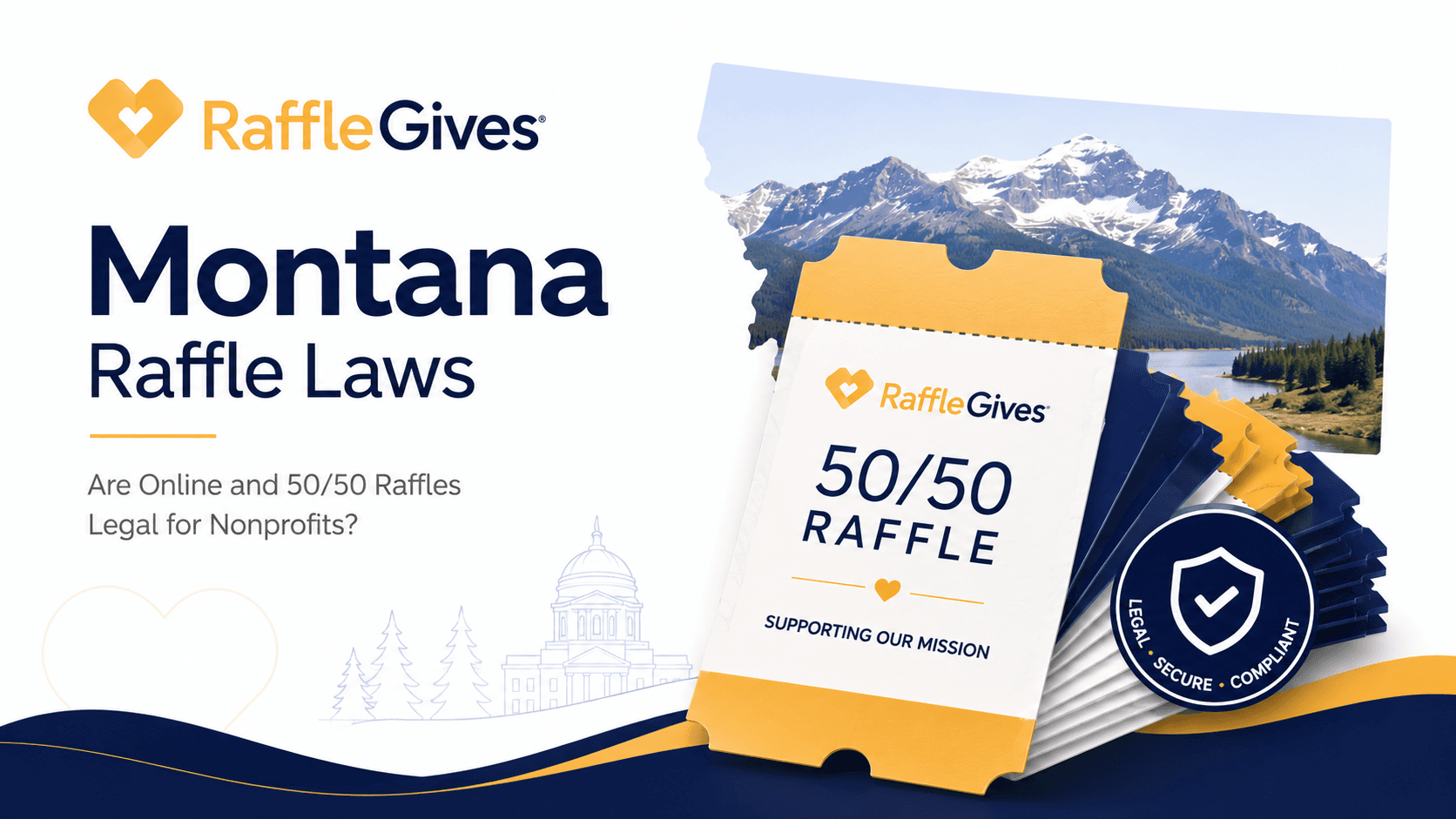 Montana Raffle Laws: Are Online and 50/50 Raffles Legal for Nonprofits?